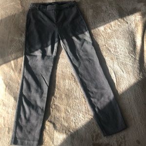 Black and White polyester pants
